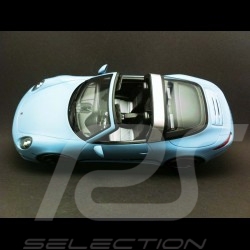 Porsche 991 Targa 4S gulfblau 1/18 Spark WAX02100010
