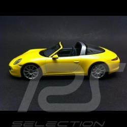 Porsche 991 targa 4 2013 jaune 1/43 Minichamps 410062441