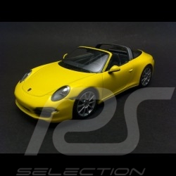 Porsche 991 targa 4 2013 jaune 1/43 Minichamps 410062441