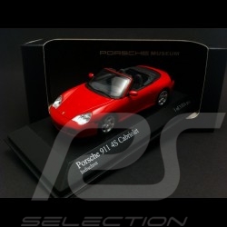 Porsche 997 Carrera grise 1/43 Minichamps WAP02011415