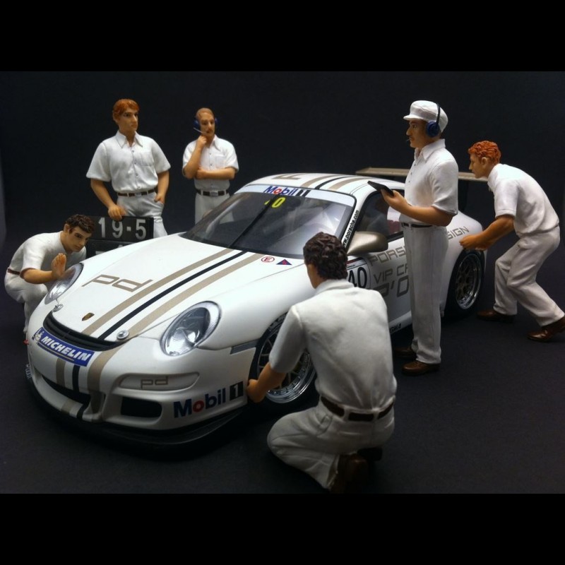 Pit Crew figurines "Classic Style" 1/18 Truescale TSM11AC10