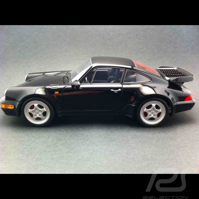 Porsche 911 type 964 Turbo noire 1/18 Welly 18026 black schwarz 