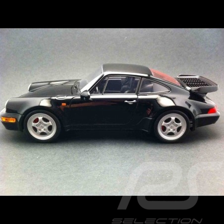 Porsche 911 typ 964 Turbo schwarz 1/18 Welly 18026
