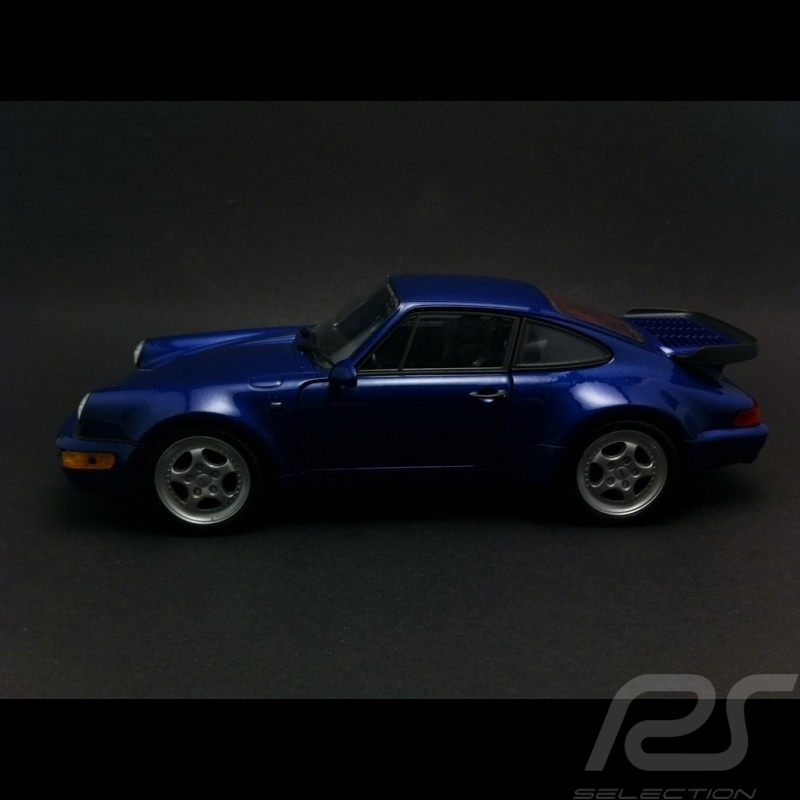 Porsche 964 Turbo 1990 metallic blau 1/24 Welly MAP02493716