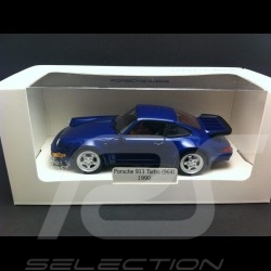 Porsche 964 Turbo 1990 metallic blau 1/24 Welly MAP02493716