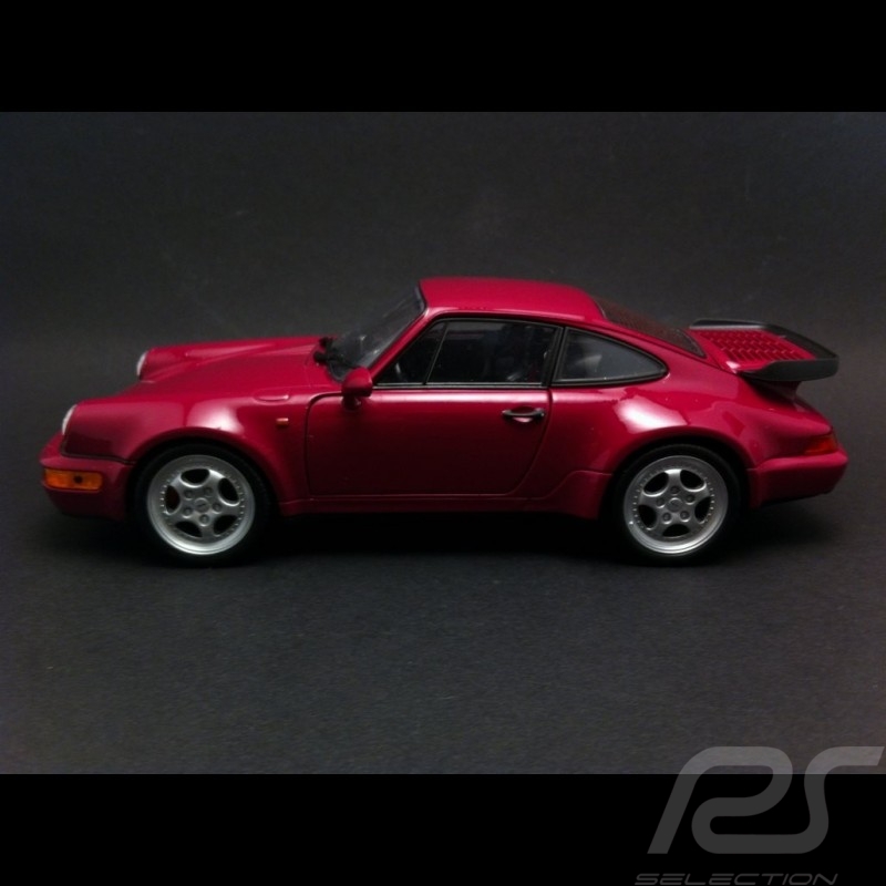 Porsche 964 Turbo 1990 Fuchsie 1/24 Welly MAP02493616