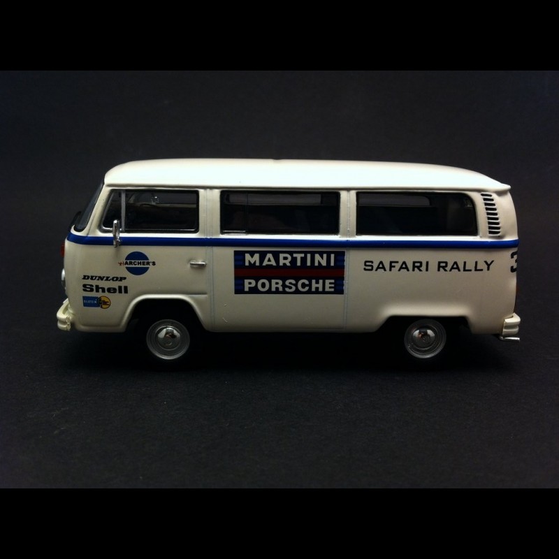 Premium Classixxs MB Racing Transporter Martini-Porsche Gris - 1/43
