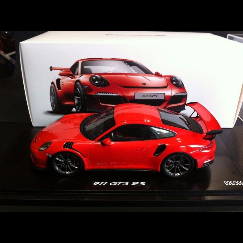 Porsche 991 GT3 RS 2015 lava orange 1/18 Spark MAP02103615