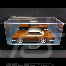 Beutler Porsche 1600 Coupé 1957 Bronze / Silber 1/43 Neo 186077