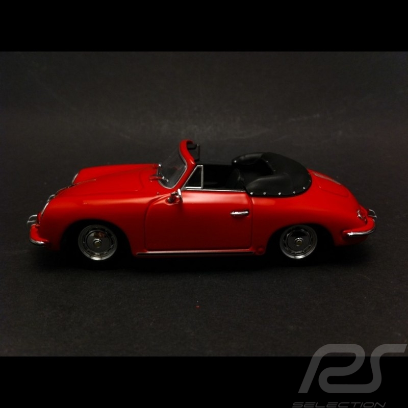 Porsche 356 B Cabriolet 1960 red 1/43 Minichamps 400064331