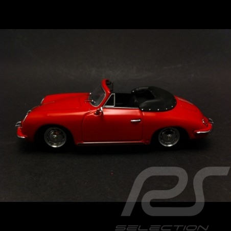 Porsche 356 B Cabriolet 1960 red 1/43 Minichamps 400064331