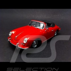 Porsche 356 B Cabriolet 1960 rouge 1/43 Minichamps 400064331