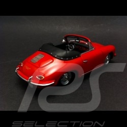 Porsche 356 B Cabriolet 1960 red 1/43 Minichamps 400064331