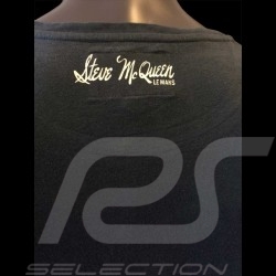 T-shirt  Steve McQueen The man Le Mans navy blue - Men