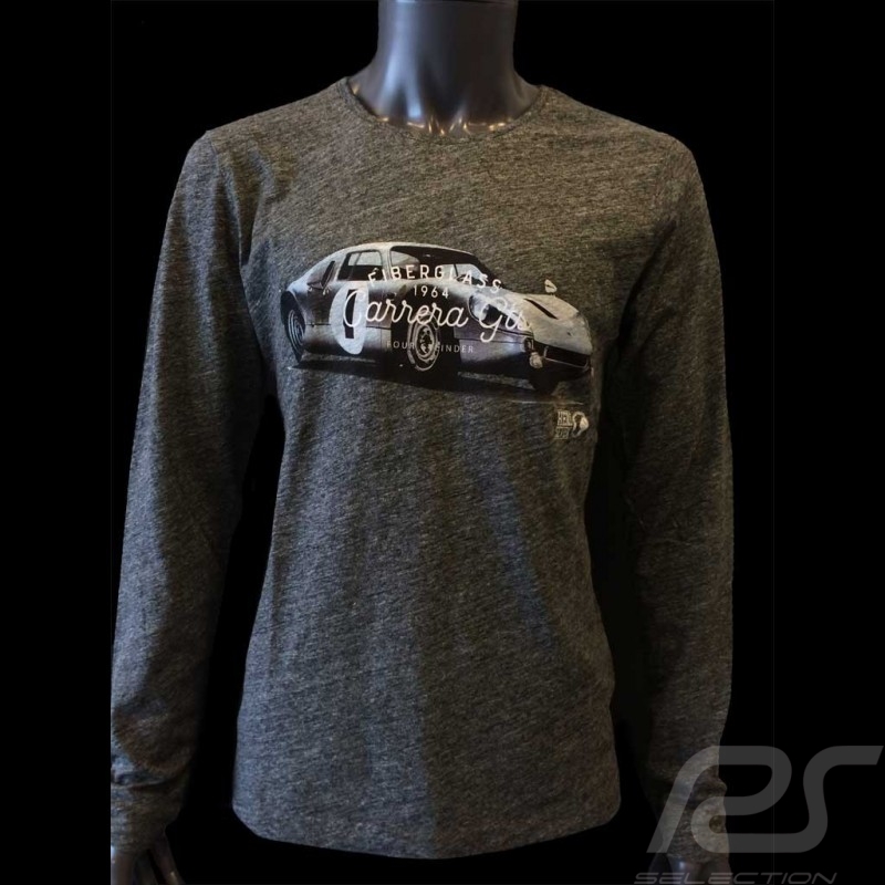 T-Shirt Porsche 904 Carrera 1964 lange Ärmel grau - Herren 