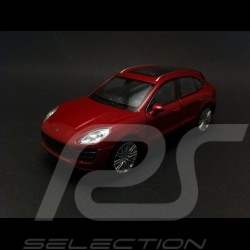 Porsche Macan Turbo red﻿ pull back toy Welly