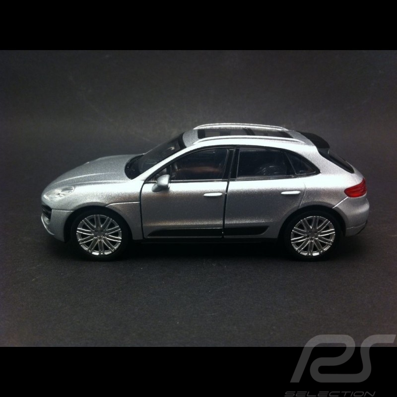 Porsche Macan Turbo grau Spielzeug Reibung Welly Porsche Macan Turbo grau Spielzeug Reibung Welly