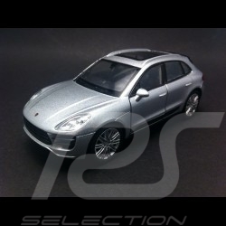 Porsche Macan Turbo grey﻿ pull back toy Welly