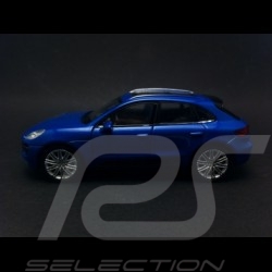 Porsche Macan Turbo blue﻿ pull back toy Welly