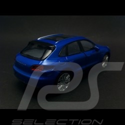 Porsche Macan Turbo  Welly bleu jouet à friction pull back toy Spielzeug Reibung