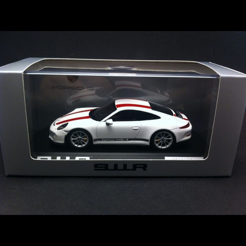 Porsche 911 R type 991 2016 red / white 1/43 Spark WAP0201460J