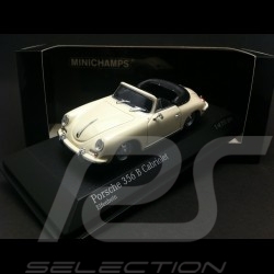 Porsche 356 B Cabriolet elfenbein 1960 1/43 Minichamps 400064332