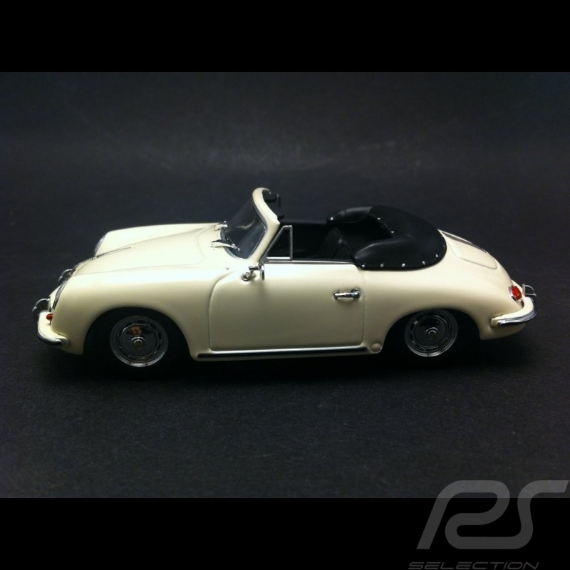 Porsche 356 B Cabriolet elfenbein 1960 1/43 Minichamps 400064332