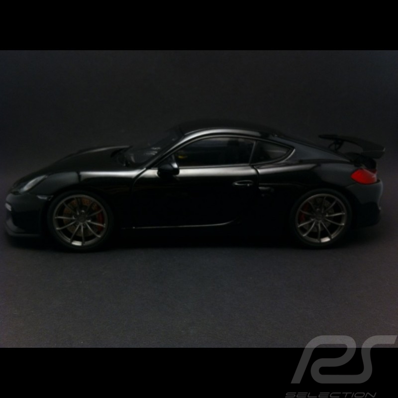 Porsche Cayman GT4 2015 black﻿ 1/18 Schuco 450040100