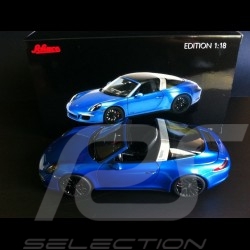 Porsche Targa 4 GTS blue 1/18 Schuco 450039400