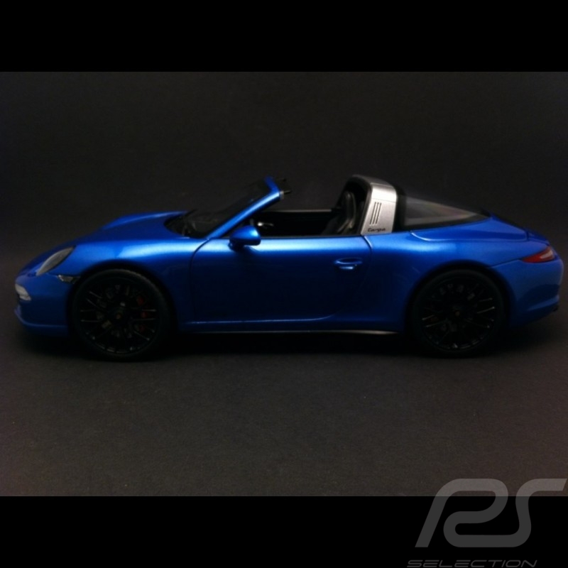 Porsche 997 Carrera grise 1/43 Minichamps WAP02011415
