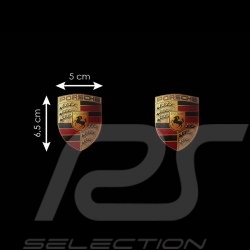 Autocollant en relief Porsche 