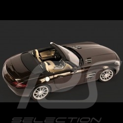 Mercedes SLS AMG Roadster brown 1/18 Minichamps B66960080