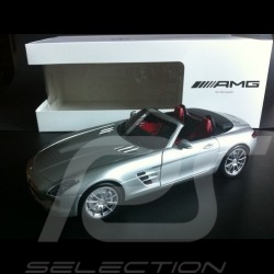 Mercedes SLS AMG Roadster silver grey 1/18 Minichamps B66960078
