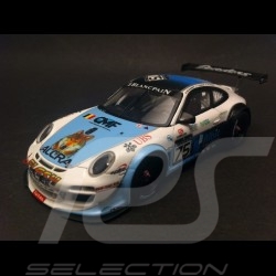 Porsche 997 GT3R 20ème 24h Spa 2012 n° 75 1/43 Spark SB035