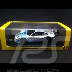 Porsche 997 GT3R 20ème 24h Spa 2012 n° 75 1/43 Spark SB035