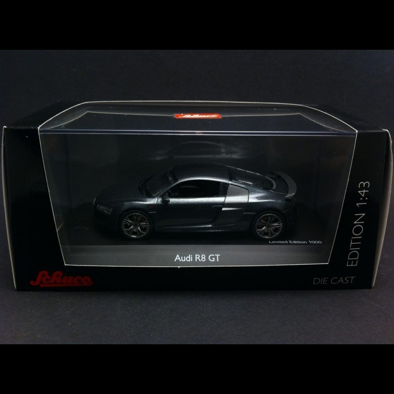 Audi R8 GT Daytona grey 1/43 Schuco 450722800
