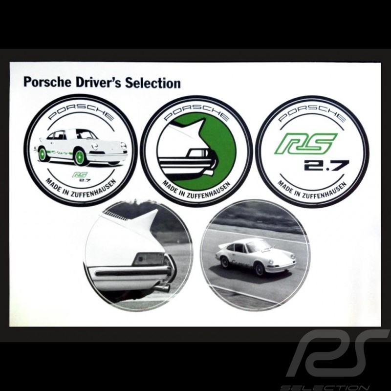 Set von Aufkleber Porsche 911 2.7 Carrera RS