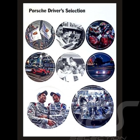 Set of stickers Porsche Racing le Mans