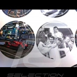 Autocollant en relief Porsche 
