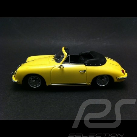 Porsche 356 B Cabriolet 1960 jaune 1/43 Minichamps 400064334