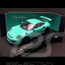 Porsche 997 Carrera grise 1/43 Minichamps WAP02011415