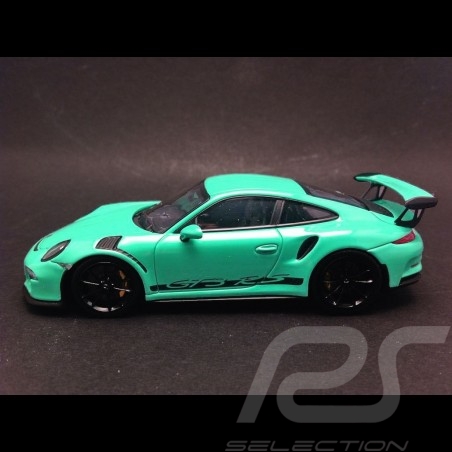 Porsche 991 GT3 RS 2014 vert 1/43 Minichamps 413063248
