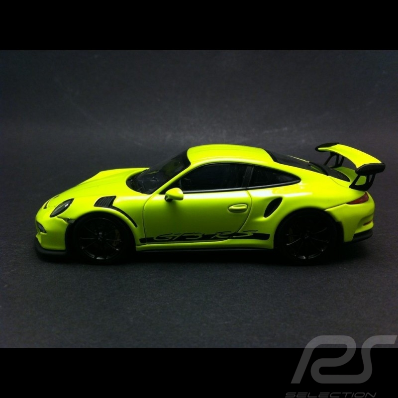 Porsche 991 GT3 RS 2014 acid green 1/43 Minichamps 413063247