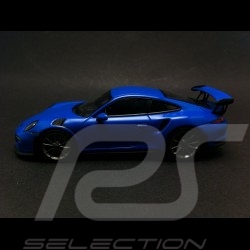 Porsche 991 GT3 RS 2015 bleu 1/43 Minichamps CA04316042