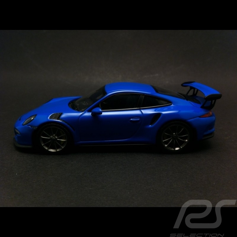 Porsche 991 GT3 RS 2015 blue 1/43 Minichamps CA04316042