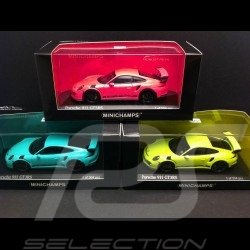 Trio Porsche 991 GT3 RS 2014 1/43 Minichamps 413063247 413063248 413063249