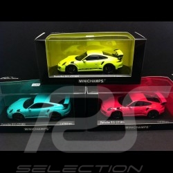 Trio Porsche 991 GT3 RS 2014 1/43 Minichamps 413063247 413063248 413063249
