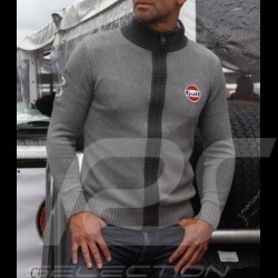 Cardigan Gulf knit vest n° 8 grey - men