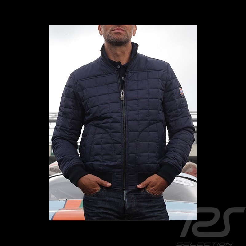 Jacke Gulf sport driver gesteppt marineblau - Herren
