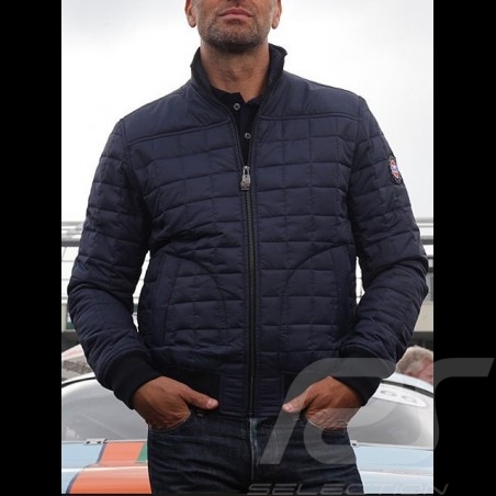 Jacke Gulf sport driver gesteppt marineblau - Herren
